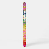 Coque iPhone 16 Plus Rainbow Swirl et Confetti (Côté gauche)