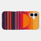 Coque iPhone 16 Plus Rayon de fond (Verso Horizontal)