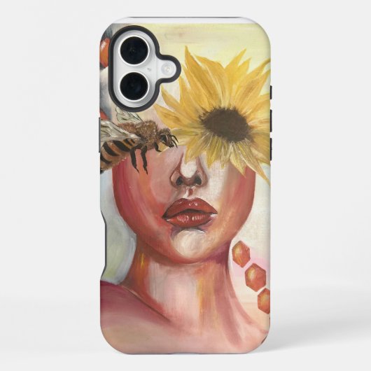 Coque iPhone 16 Plus Récolte de miel (Verso)