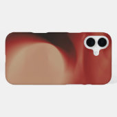 Coque iPhone 16 Plus Red Blur (Verso Horizontal)