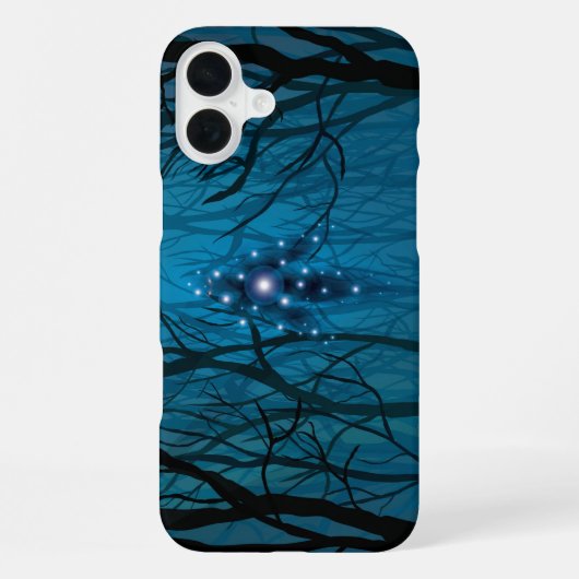 Coque iPhone 16 Plus Regardant dans le vide (Verso)