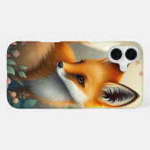 Coque iPhone 16 Plus Renard rêveur (Verso Horizontal)