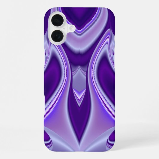 Coque iPhone 16 Plus Rêves de Fleur Violette (Verso)