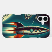 Coque iPhone 16 Plus Rocket Space (Verso Horizontal)