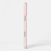 Coque iPhone 16 Plus Rose Pâle Uni Simple (Côté droit)