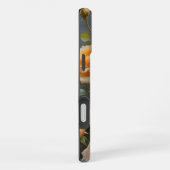Coque iPhone 16 Plus Roses Jaune-Orange (Côté droit)