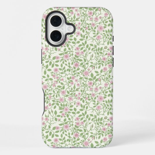 Coque iPhone 16 Plus Roses sauvages (Verso)