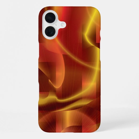 Coque iPhone 16 Plus RougeOr (Verso)
