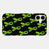 Coque iPhone 16 Plus Ruban Déchiré/Méchante...Lyme (Verso Horizontal)