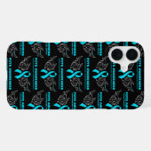 Coque iPhone 16 Plus Ruban tribal...POTS (Verso Horizontal)