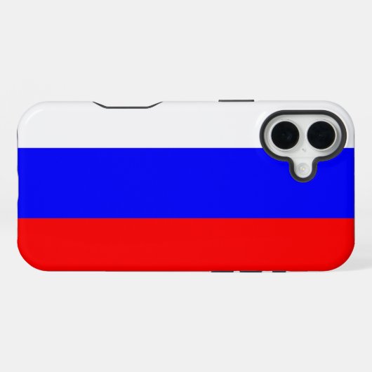 Coque iPhone 16 Plus Russie (Verso Horizontal)
