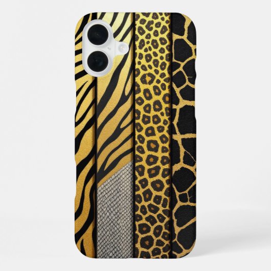 Coque iPhone 16 Plus Safari Chic (Verso)