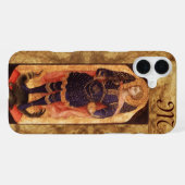Coque iPhone 16 Plus SAINT MICHAEL ARCHANGE monogramme (Verso Horizontal)