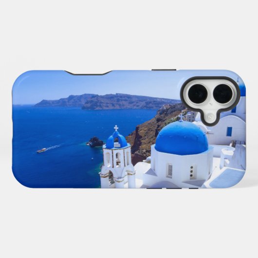 Coque iPhone 16 Plus Santorin (Verso Horizontal)