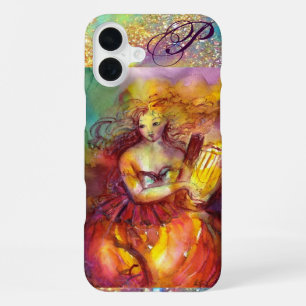 COQUE iPhone 16 PLUS SAPPHO ,DANSE, MUSIQUE ET POÉSIE MONOGRAMME