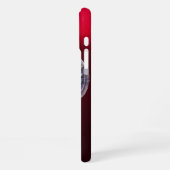 Coque iPhone 16 Plus SCEAU DES CHEVALIERS MODÈLE MONOGRAMME Bourgogne (Côté gauche)