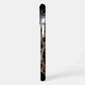 Coque iPhone 16 Plus Scène spatiale abstraite fantaisiste mignonne (Côté gauche)