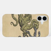 Coque iPhone 16 Plus Serpent de combat du dragon (Verso Horizontal)