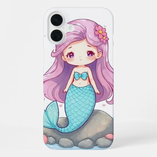 Coque iPhone 16 Plus Sirène (Verso)