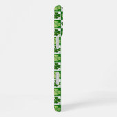 Coque iPhone 16 Plus SlipperyJoe's Saint Patrick's Day trèfle à quatre (Côté droit)
