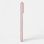 Coque iPhone 16 Plus Soft Pink and Beige Vertical Stripe Pattern (Côté droit)