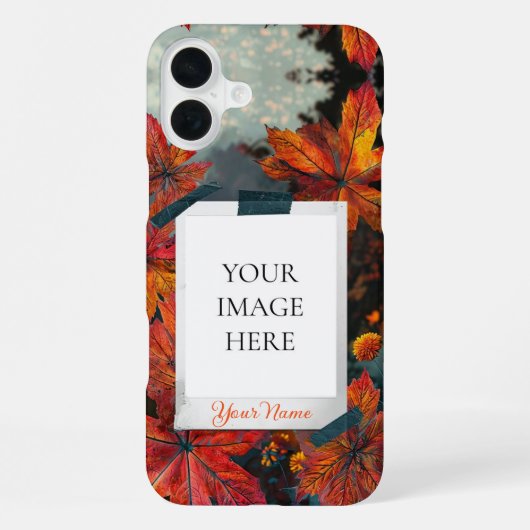 Coque iPhone 16 Plus Souvenirs d'Automne (Verso)