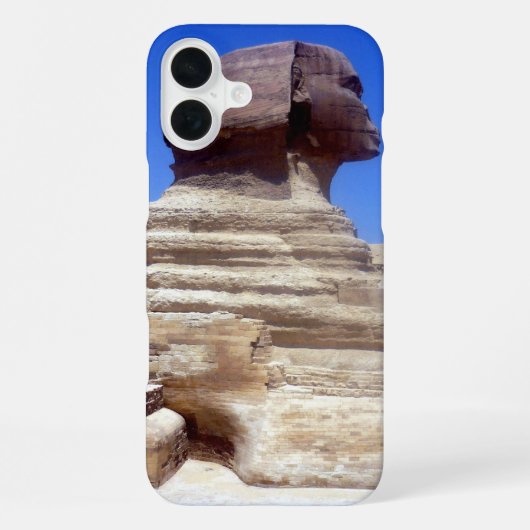 Coque iPhone 16 Plus sphinx egypte (Verso)