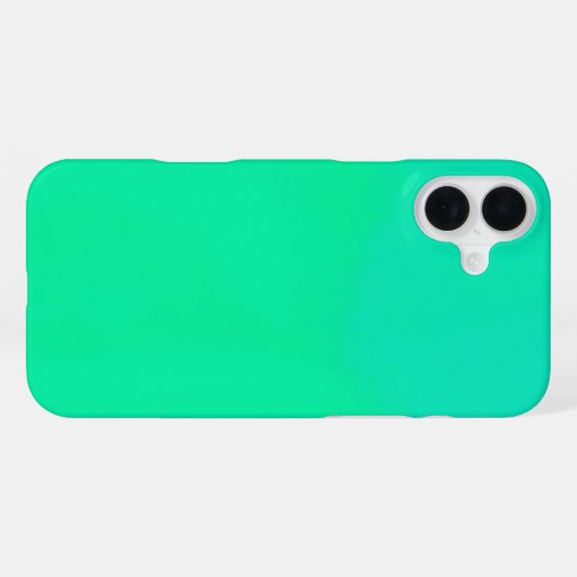 Coque iPhone 16 Plus Spring Green Gradient  (Verso Horizontal)