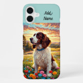 Coque iPhone 16 Plus Springer Spaniel (Verso)