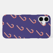 Coque iPhone 16 Plus Sucre de canne de Noël (Verso Horizontal)