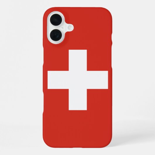 Coque iPhone 16 Plus Suisse (Verso)