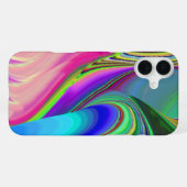 Coque iPhone 16 Plus Summerfeel, Rainbowart 3D Abstrait (Verso Horizontal)