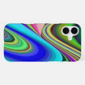 Coque iPhone 16 Plus Summerfeel, Rainbowart 3D Abstrait (Verso Horizontal)