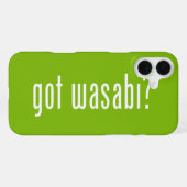 Coque iPhone 16 Plus t'as du wasabi? (Verso Horizontal)
