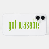 Coque iPhone 16 Plus t'as du wasabi? (Verso Horizontal)