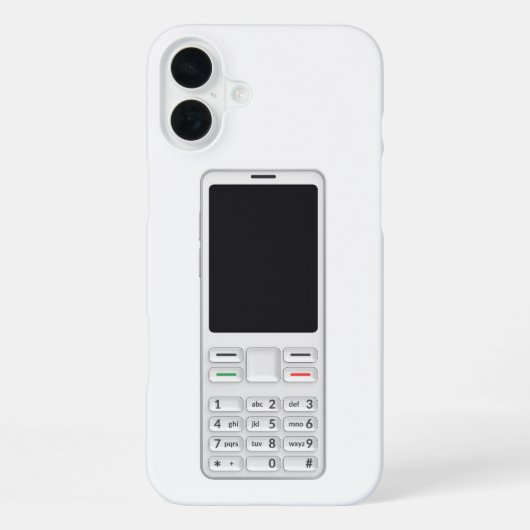Coque iPhone 16 Plus Téléphone mobile (Verso)