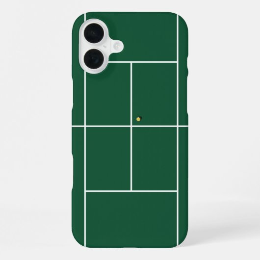 Coque iPhone 16 Plus Tennis Créatif (Verso)