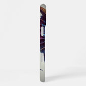 Coque iPhone 16 Plus Tête de dragon bleu (Côté droit)