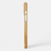 Coque iPhone 16 Plus textures en bois clair (Côté gauche)
