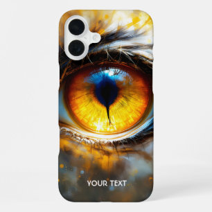 Coque iPhone 16 Plus Tigre orange fantaisiste mignon