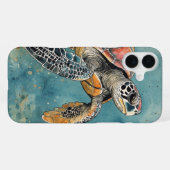 Coque iPhone 16 Plus Tortue de mer (Verso Horizontal)