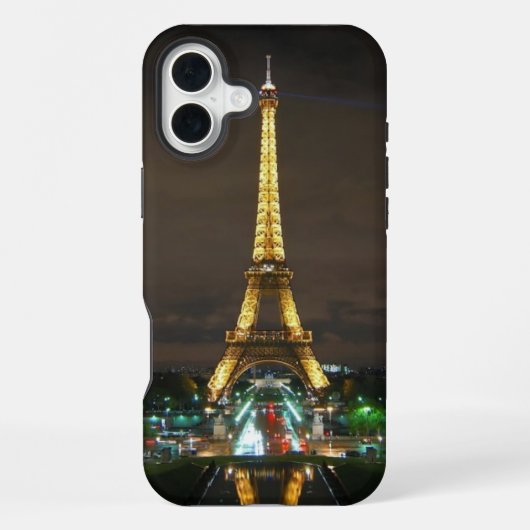 Coque iPhone 16 Plus Tour Eiffel (Verso)