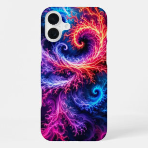 Coque iPhone 16 Plus Tourbillon de couleur vague