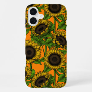 Coque iPhone 16 Plus Tournesols