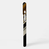 Coque iPhone 16 Plus Triangles modernes initiales abstraites et personn (Côté gauche)