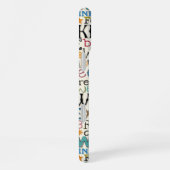 Coque iPhone 16 Plus typographie de mur (Côté droit)
