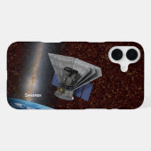 Coque iPhone 16 Plus Vaisseau spatial SPHEREx Galaxy Hunter (Verso Horizontal)