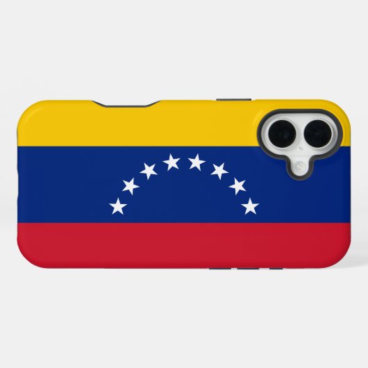 Coque iPhone 16 Plus Venezuela (Verso Horizontal)