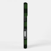 Coque iPhone 16 Plus Vérification de l'assiette de Buffalo vert de la f (Côté droit)