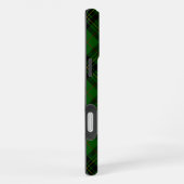 Coque iPhone 16 Plus vert écossais Forbes noir (Côté droit)